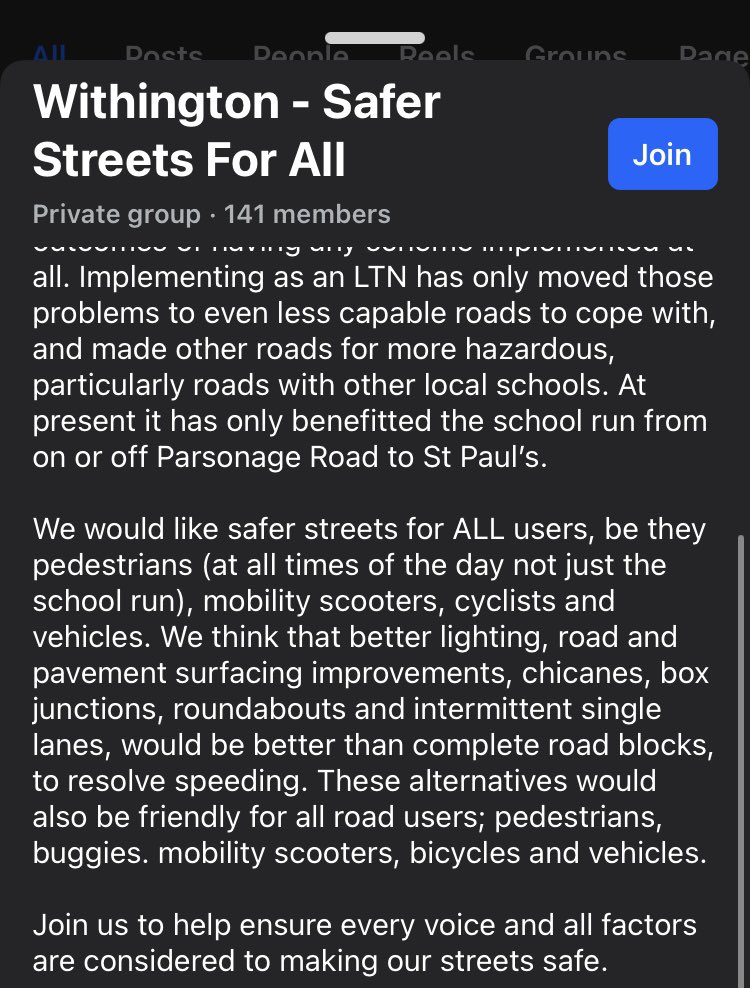 @lkchdschh What absolute nonsense. Roundabouts on residential roads? How about slip-roads and flyovers too? This is the current recipe for: Streets For Cars; and even there it’s failing because there are too many cars competing for a finite amount of space. Certainly not ‘Streets for All’