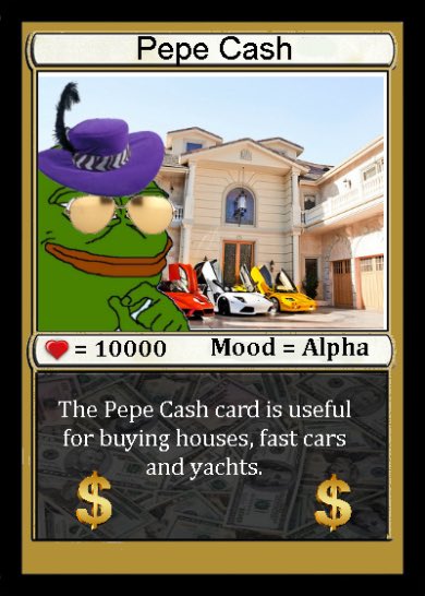 I lived long enough to see pepecash become a relative stablecoin in the meme market 🙏