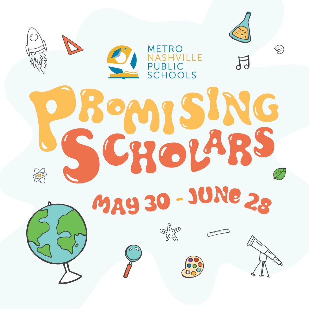 Priority registration for Promising Scholars, MNPS’s four-week summer learning program, has been extended to April 22. Learn more about this fun, free, and academically enriching experience: mnps.org/students-famil…