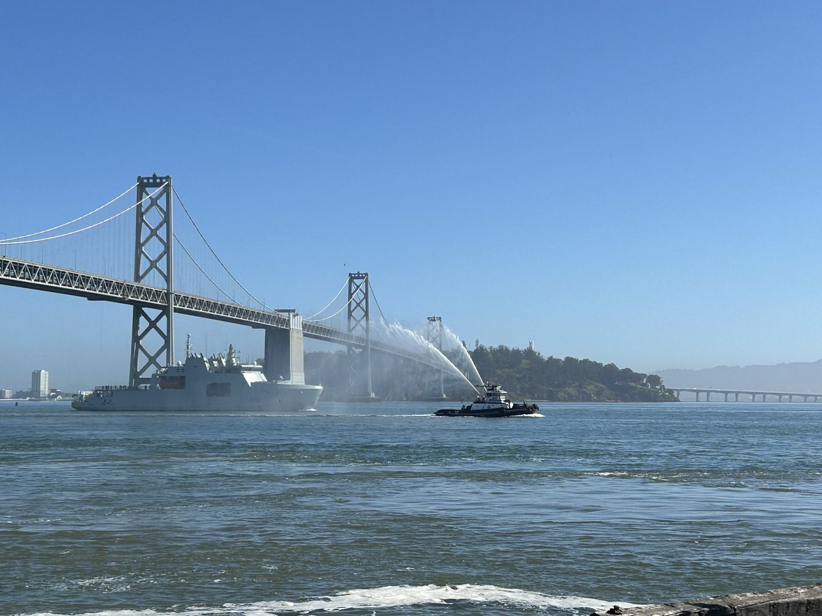 One step closer to home - welcome to San Francisco #hmcsmaxbernays