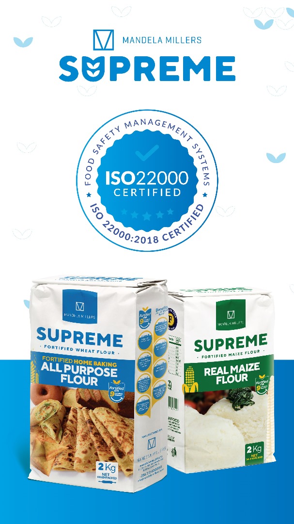 Update: @MandelaMillers has been awarded the ISO 22000:2018 FSMS Certification, becoming the first flour manufacturer in Uganda to achieve this milestone. Marking a big step towards safer, healthier, and higher quality food in Uganda. #BusinesssTimesUG businesstimesug.com