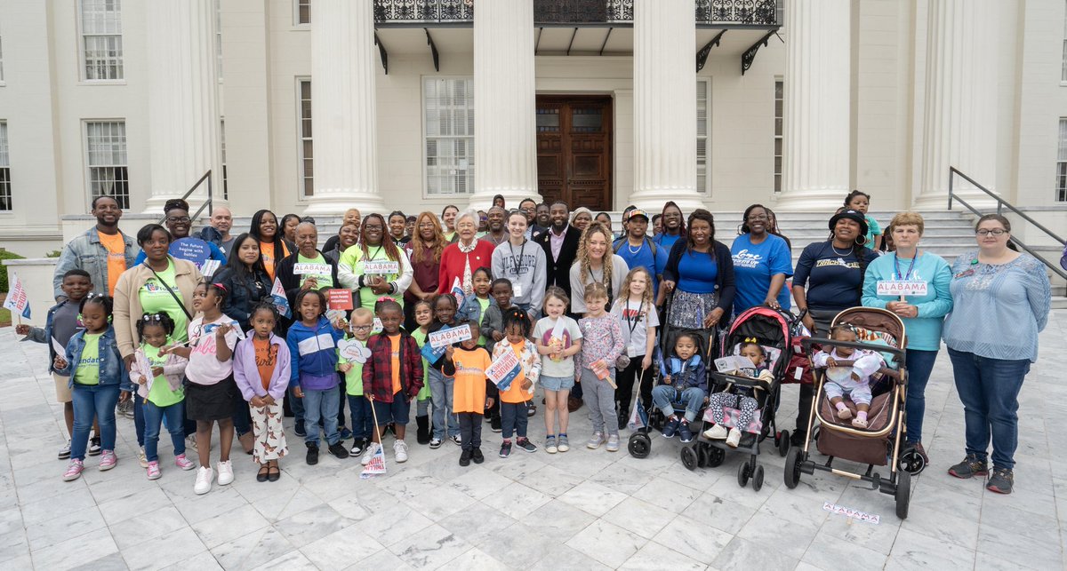 Children are Alabama’s future. Today, I kicked off Operation Strolling Thunder to recognize that every child deserves a strong start in life. Alabama will continue to take the critical steps to ensure our youngest are prepared to start their lifetime of learning. #alpolitics