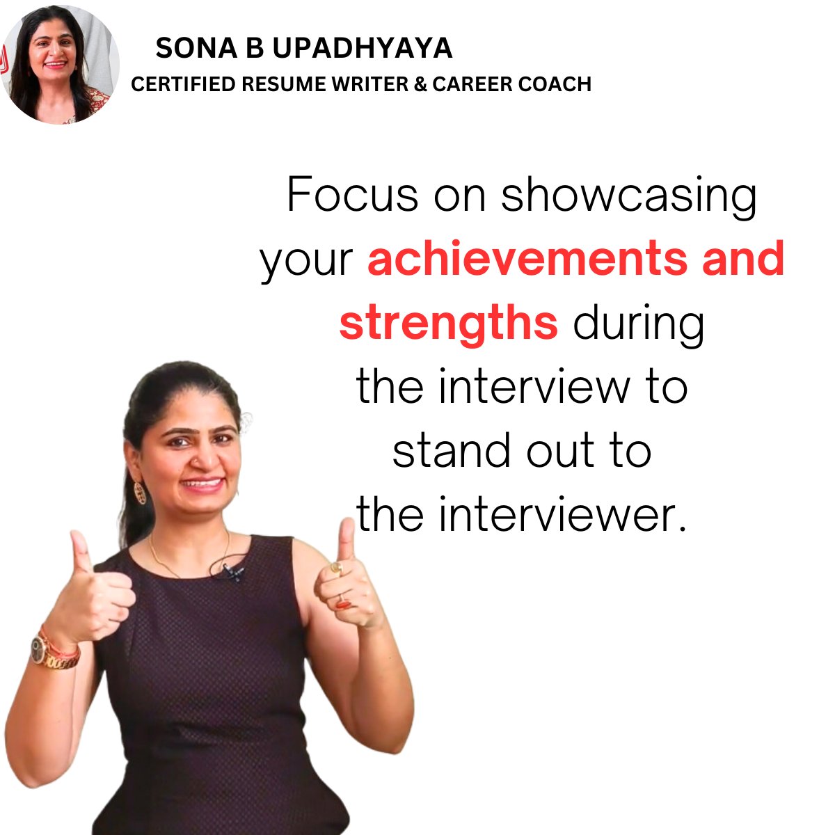During your interview, make sure to talk about the things you've done well and what you're good at. It's like telling your success story. Share times when you did a great job, projects you're proud of, and challenges you've overcome. #interview #jobsearch