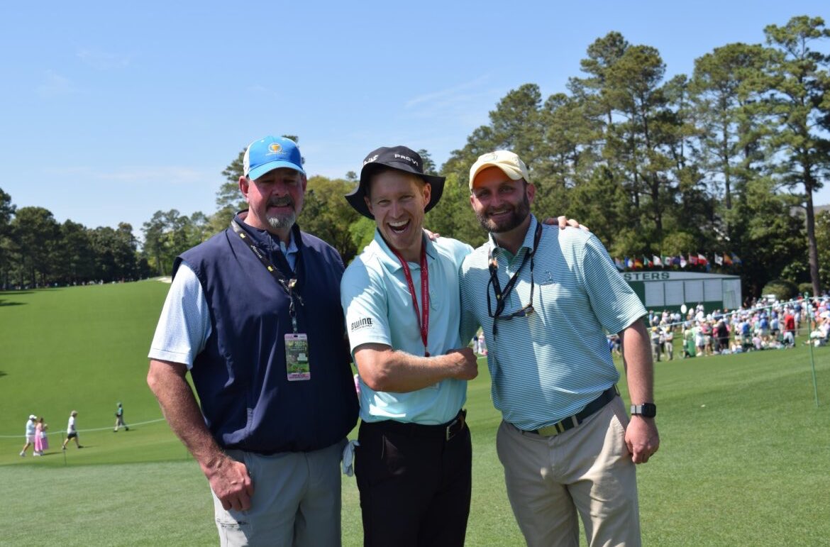 Steven Dockery (@sdockery24) on Twitter photo <a href="/CurtisBruton2/">Curtis Bruton</a> and I had a great day and was able to spend some time with <a href="/PeterMalnati/">Peter Malnati</a>
Great seeing <a href="/EwingOutdoor/">Ewing Outdoor Supply</a> logo in action <a href="/TheMasters/">The Masters</a> 💪 <a href="/CurtisBruton2/">Curtis Bruton</a> and I had a great day and was able to spend some time with <a href="/PeterMalnati/">Peter Malnati</a>
Great seeing <a href="/EwingOutdoor/">Ewing Outdoor Supply</a> logo in action <a href="/TheMasters/">The Masters</a> 💪