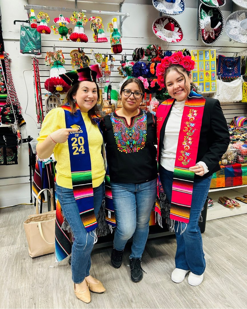 Looking for authentic Mexican decor or a customized Cap and Stole for graduation? Visit Victoria Imports for items straight from Mexico! Victoria Imports is just one of the many venders we are proud to serve at Desert Sky Mall. bit.ly/3PV8CaR #arizona #azhcc #shoplocal