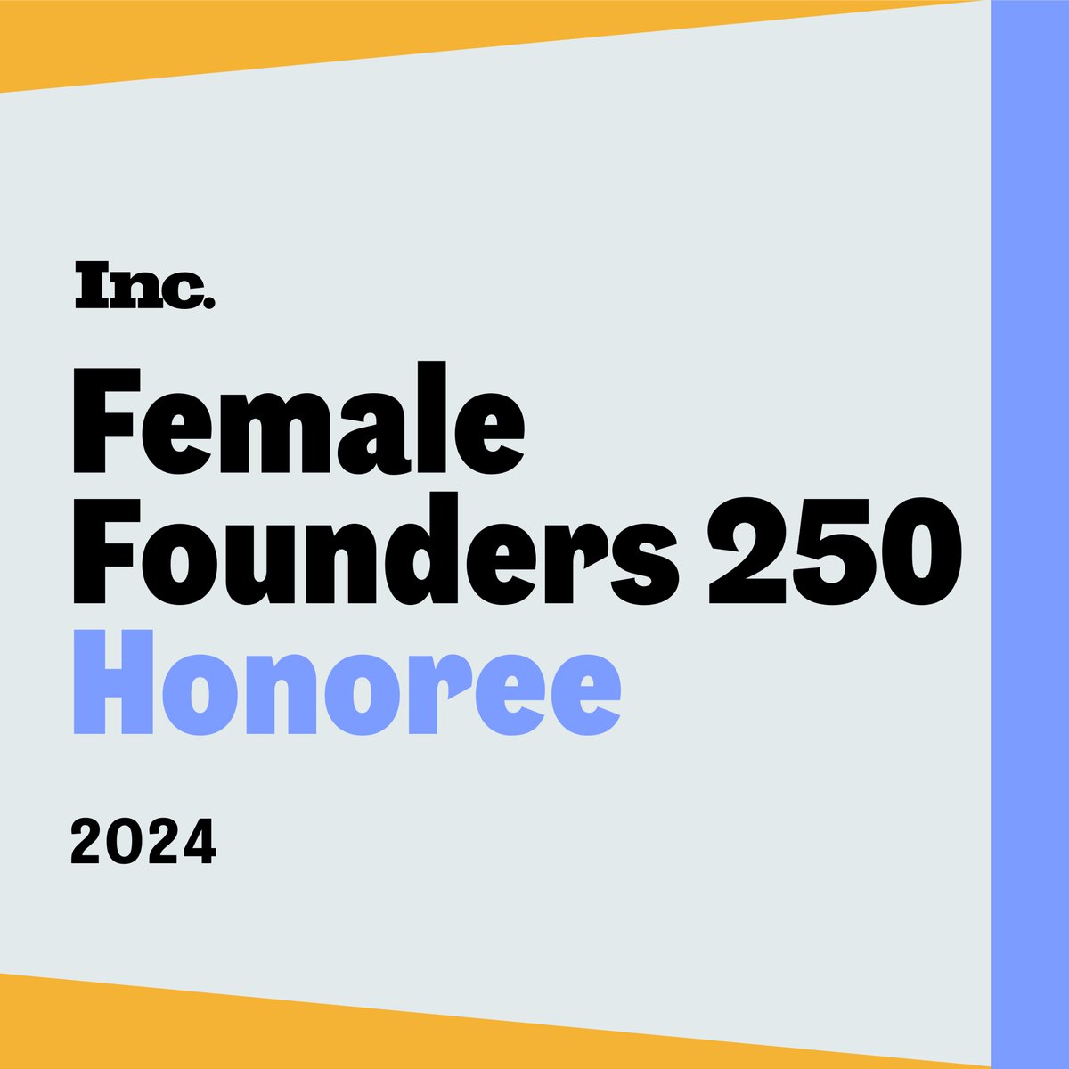 🎉💪Our CEO @ImanAbuzeid has been selected as an honoree for @Inc's #FemaleFounders 250 list, for the 3rd time. Congratulations, Iman and all the other honorees! inc.com/female-founder…