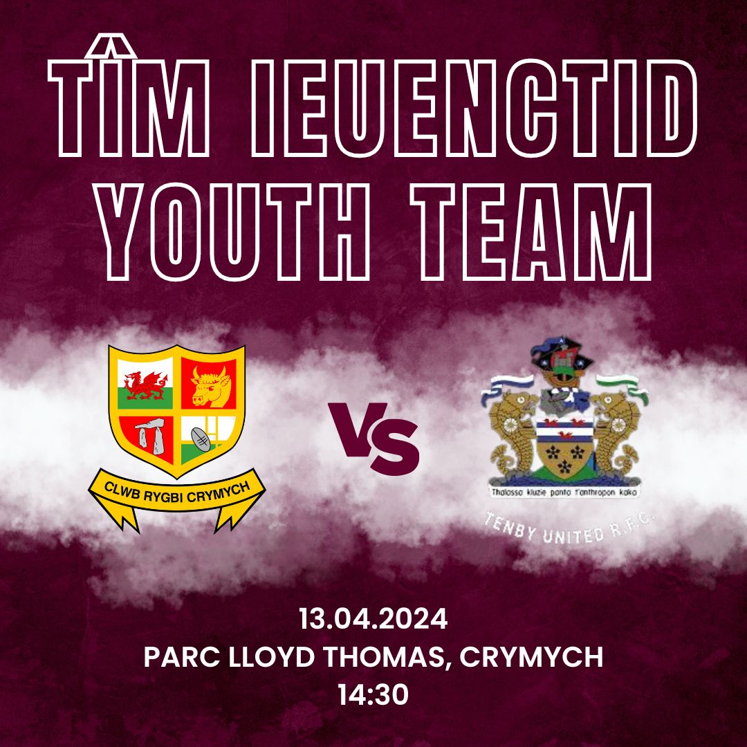 Gemau'r Penwythnos | Weekend Fixtures 🐂🏉 Bydd y Tîm Cyntaf yn teithio i Drebanos a'r Tîm Ieuenctid yn croesawu Dinbych y Pysgod. The Firsts travel to @TrebanosRugby and the Youth Team welcome @TenbyUTDRFC