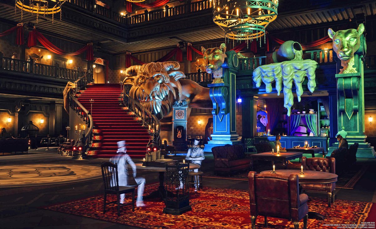 The Gold Saucer's Ghost Hotel - PS1 original vs. FF7 Rebirth 👻
