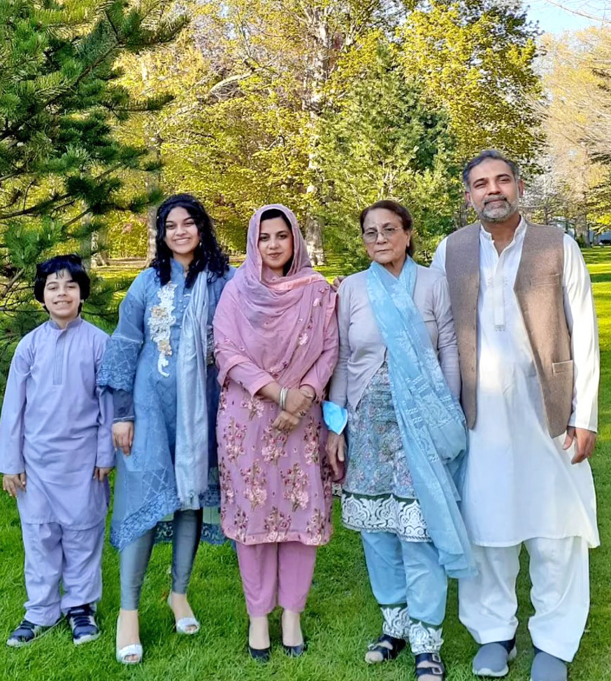 Amazed at the images media use to depict terrorists from certain backgrounds. The bigot murdered a Pakistani family because of their Muslim identity. The family consisted of physiotherapist, A Ph.d civil engineer and a retired servant, while the daughter aimed to become a doctor