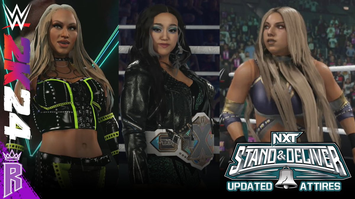 NXT Stand & Deliver: Updated Attires & Superstars #WWE2K24 #NXTStandAndDeliver youtu.be/6VInQ8mixLg