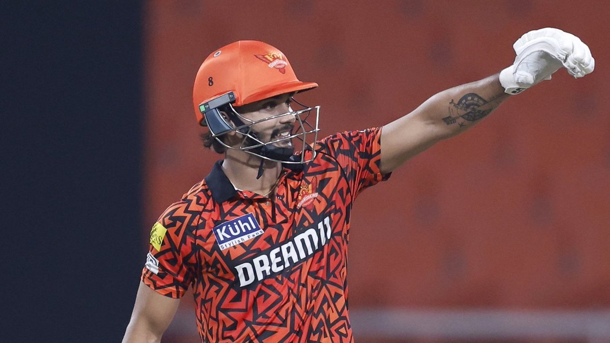 'Hats off to Nitish Kumar Reddy! 👏 A blazing 64 off 37 balls with 4 fours and 5 sixes - this 20-year-old sensation from Andhra Pradesh truly shone for SRH tonight. 🏏🌟 #FutureStar #IPL2024' #SRHvPBKS