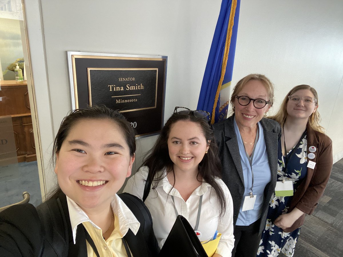 Just finished meeting 2/6 of the day💪 thank you to Sindhu Nathan with the office of @TinaSmithMN for taking the time to meet! Social sciences are all about understanding humans which is absolutely essential for policymaking. @COSSADC #COSSA2024 #WhySocialScience