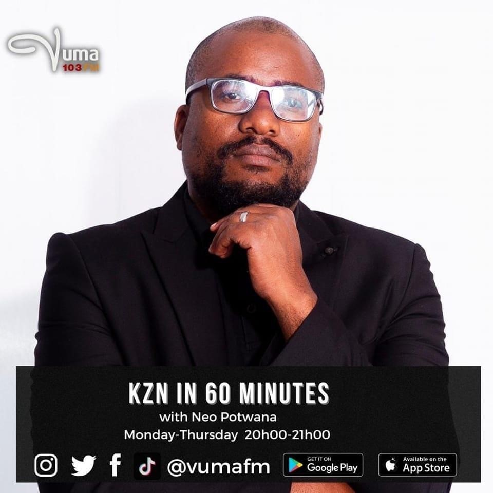 #KznIn60Minutes with @PotwanaNeo 20h00-21h00 Produced by @Zowakha Tonight's Menu! - @MkhontoweSizwex on #JacobZuma @IECSouthAfrica - @DAKZN plenary conference - @eThekwiniM on the culture of learning #VumaFM Studio: 086 1010 300 VN: 073 709 1991