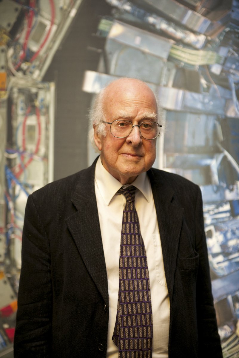 We are sad to hear of the death of Peter Higgs. 

As our Director, Sir Ian Blatchford, notes: ‘Peter Higgs was a brilliant scientist who helped us to understand the fundamental building blocks of our universe. We were honoured to celebrate his discovery of the Higgs boson through…