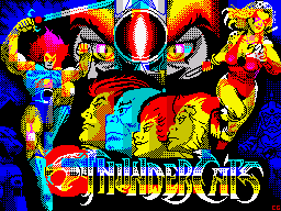 Thundercats Speccy screen that I've been chipping away at for a short while... #zxspectrum #pixelart #thundercats #80s #8bitart
