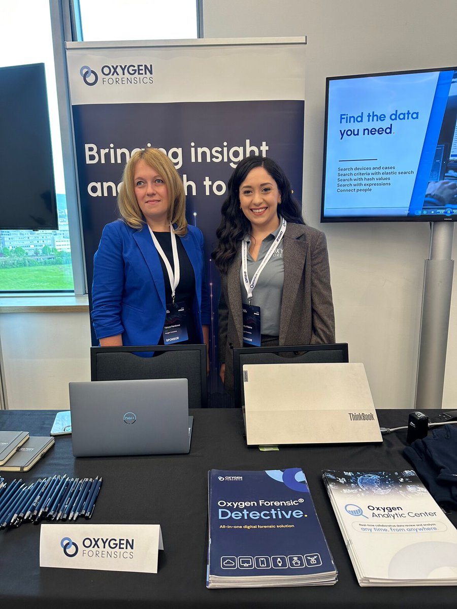 oxygenforensic's tweet photo. Shoutout to our amazing team for representing us at DataFocus today in Zagreb!

Thank you to our partner @INsig2_Ltd for having us. We hope to see you at an event soon!

#OxygenForensics #DFIR #DataFocus2024 https://t.co/Sr4eQdBqPb