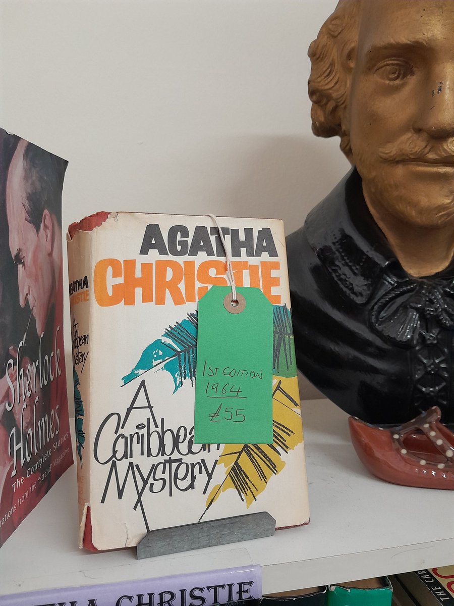 #agathachristie first edition A Caribbean Mystery £55