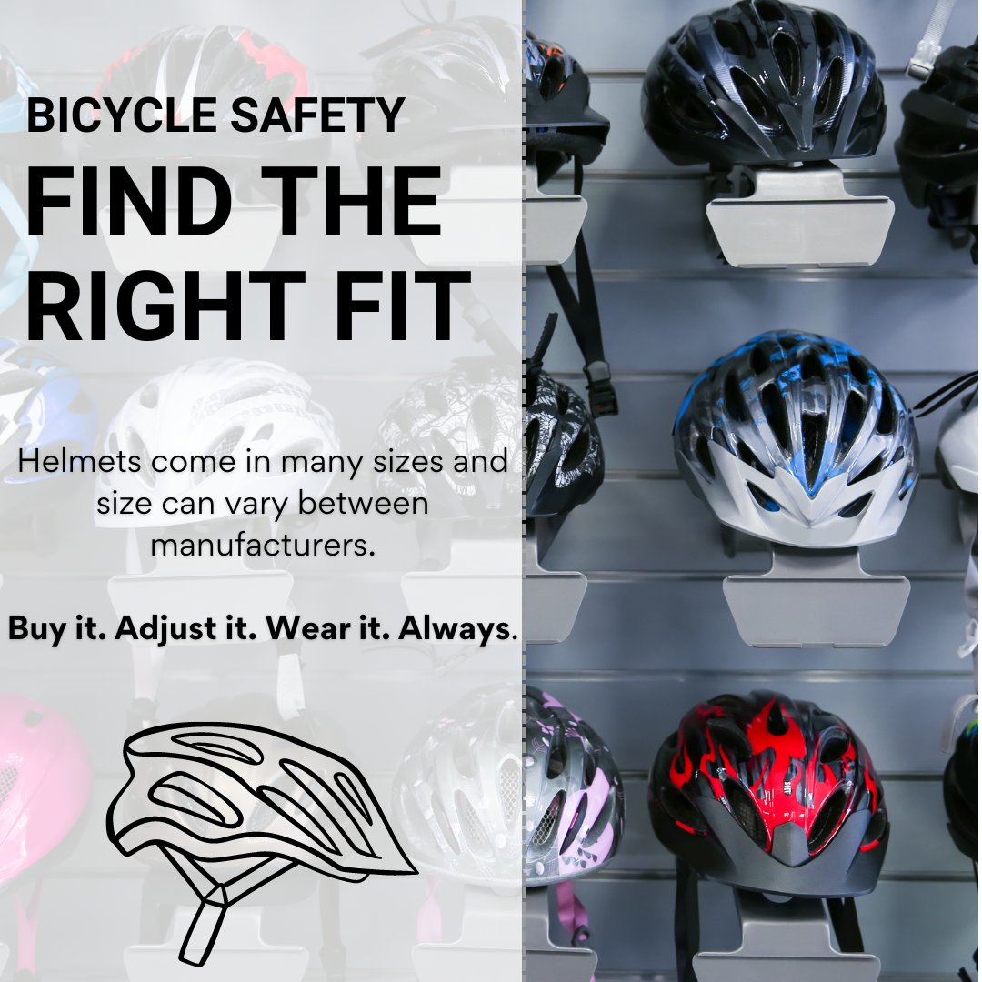 Spring has sprung! 🌼 For many of us, it's time to dust off our bicycles — just make sure you're wearing the right helmet. 🚴✔️ Buy it. Adjust it. Wear it. Always. Learn more at NHTSA.gov/bicycles.