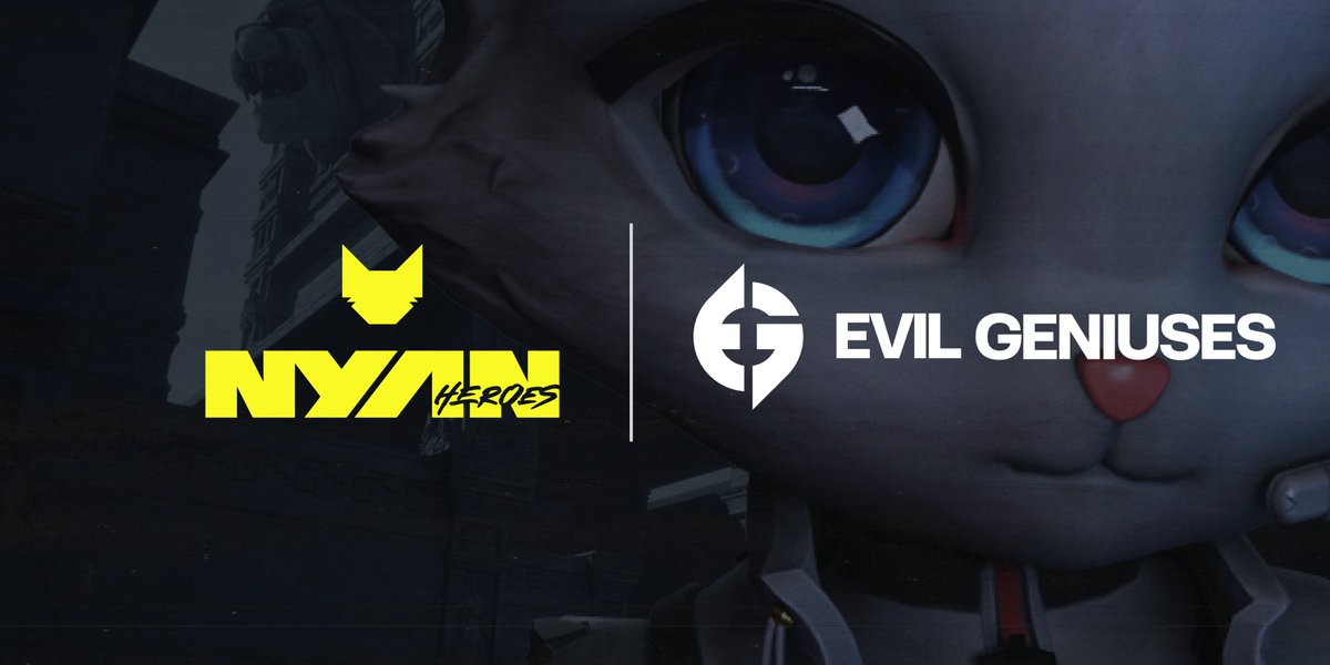 Nyan Heroes (@nyanheroes) on Twitter photo Welcoming the 2023 Valorant World Champs and one of the longest standing giants in esports! <a href="/EvilGeniuses/">Evil Geniuses</a> is joining the fight for Nekovia!
To LIVE EVIL is a puurfect representation of our cheeky feline nature. It's not just a partnership; it's a rebellion.😼 Welcoming the 2023 Valorant World Champs and one of the longest standing giants in esports! <a href="/EvilGeniuses/">Evil Geniuses</a> is joining the fight for Nekovia!
To LIVE EVIL is a puurfect representation of our cheeky feline nature. It's not just a partnership; it's a rebellion.😼