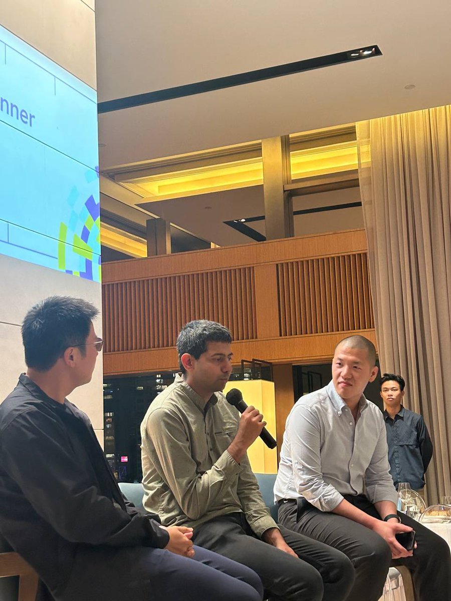 Hong Kong with @eigenlayer 🇭🇰 @yuan_han_li sat down with @sreeramkannan and Deng Chao to discuss the history of Ethereum development in APAC.