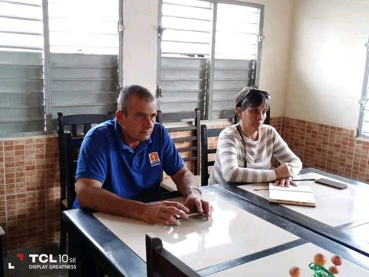 Como parte de la visita al municipio #Taguasco realizamos chequeo a la rehabilitación de la estación Ferroviaria Patrimonial de Zaza del Medio. @DeivyPrezMartn1 @AlexisLorente74 @SanctiSpiritus1 @RosaEspirituana