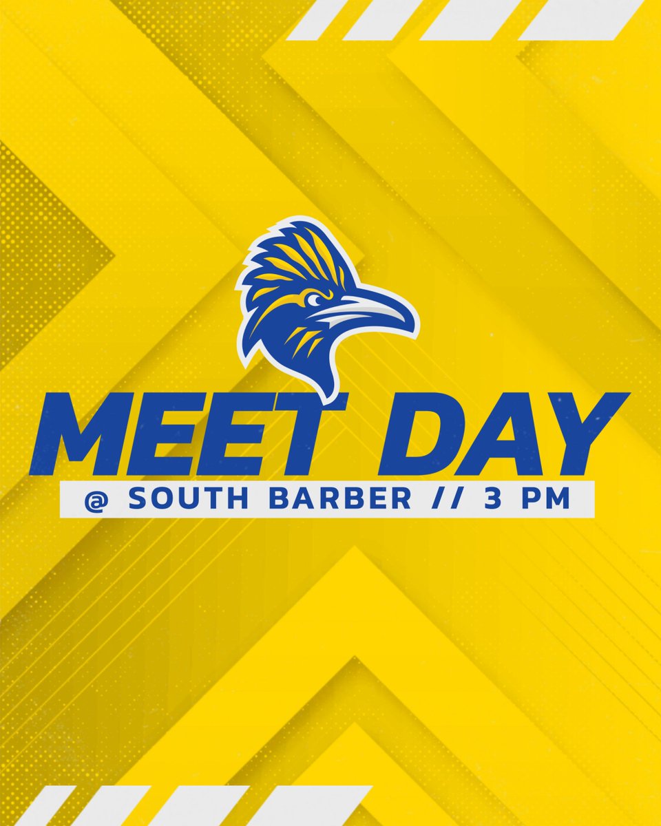 🏃‍♂️🏅 Don't miss the action-packed high school track meet at South Barber today starting at 3 PM! 🎉 Cheer on our Chaparral athletes as they strive for victory. Let's show our #RoadrunnerPride and support our team!