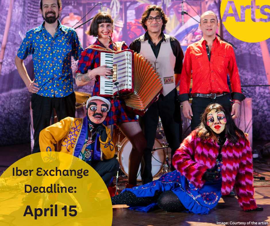 DEADLINE REMINDER: The Performing Arts Global Exchange and Iber Exchange applications close on April 15! Apply to PAGE: ecs.page.link/sTtEw Apply to Iber Exchange: ecs.page.link/4TNFL 📸: Courtesy of the artists.