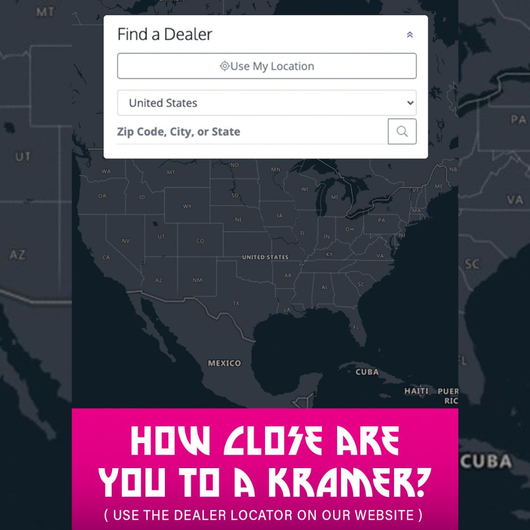 Who is your favorite Kramer dealer? Tag them below! Don't have one yet? We're here to help! Head to the dealer locator on our website to find a dealer near you. ow.ly/jttU50R3Ap6