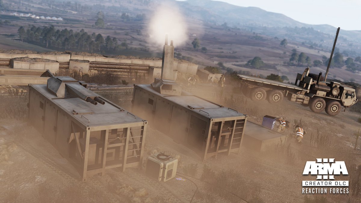 #Arma3 Creator DLC: Reaction Forces features a wide array of new weapons and equipment that expands the player's arsenal. 📦

With two new rifles and pistols, a micro-drone, as well as multiple new optics, weapon attachments, helmets, vests, and uniforms, you can be sure you will
