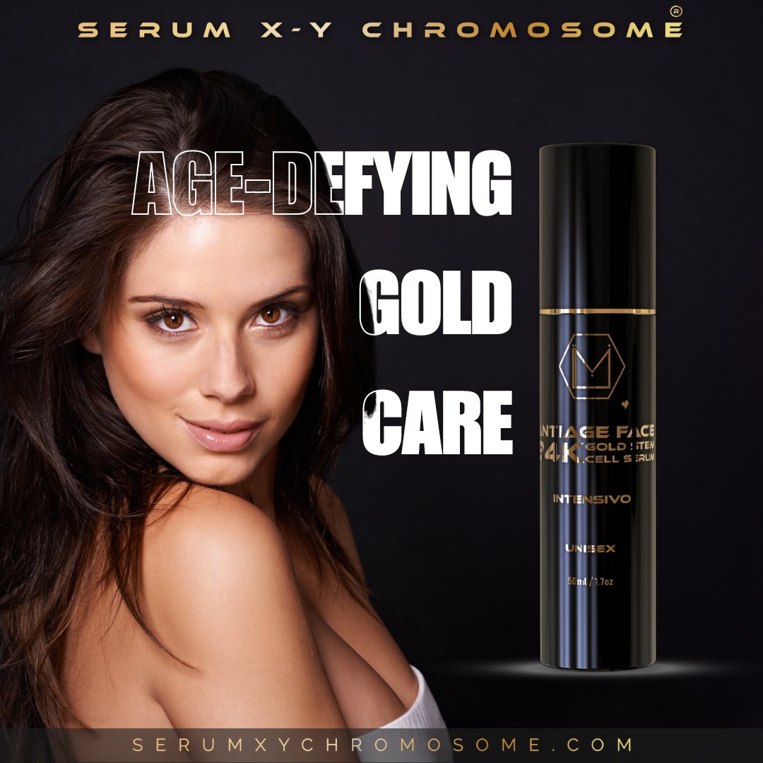 Indulge in the luxury of age-defying skincare with our AntiAge Face 24K Gold Stem Cell Serum. Experience the power of gold and stem cells for radiant, youthful skin. 🌟 #AgeDefying #LuxurySkincare #StemCellMagic #GoldElixir #YouthfulRadiance #TimelessBeauty