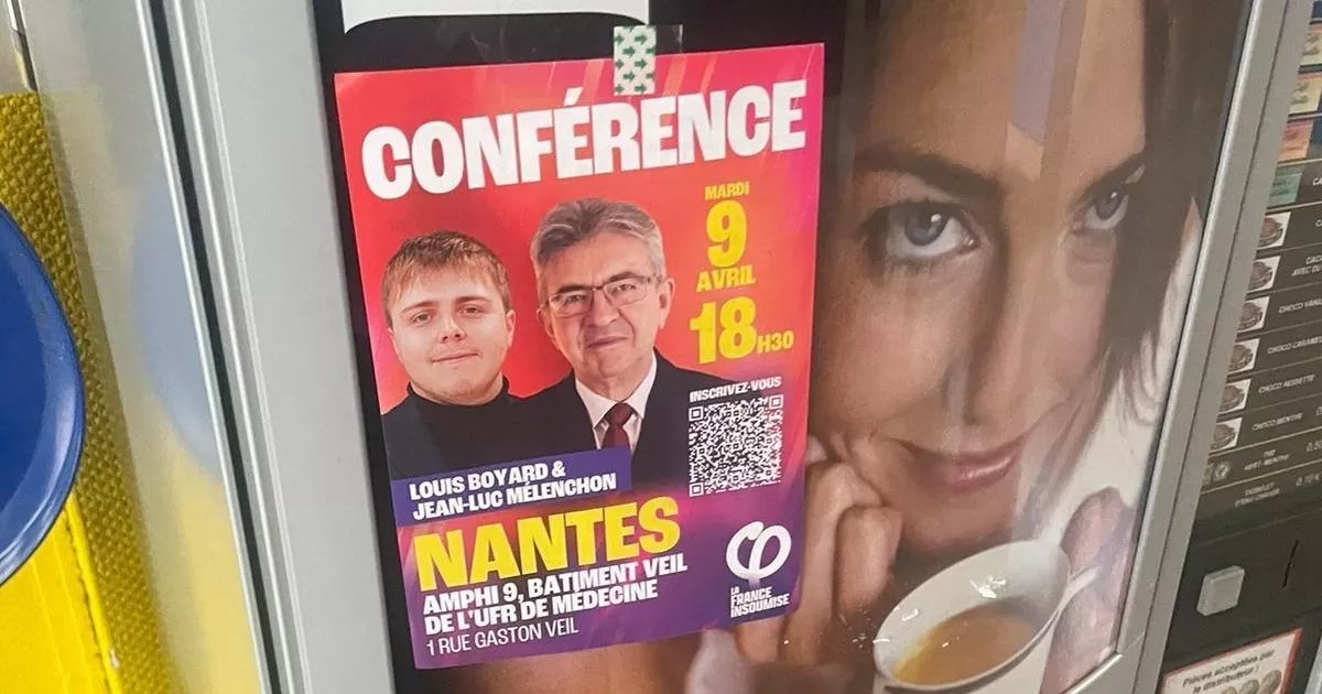 «Un meeting politique déguisé» : la venue de #JeanLucMélenchon et #LouisBoyard à l’université de Nantes critiquée

#UE #Élection