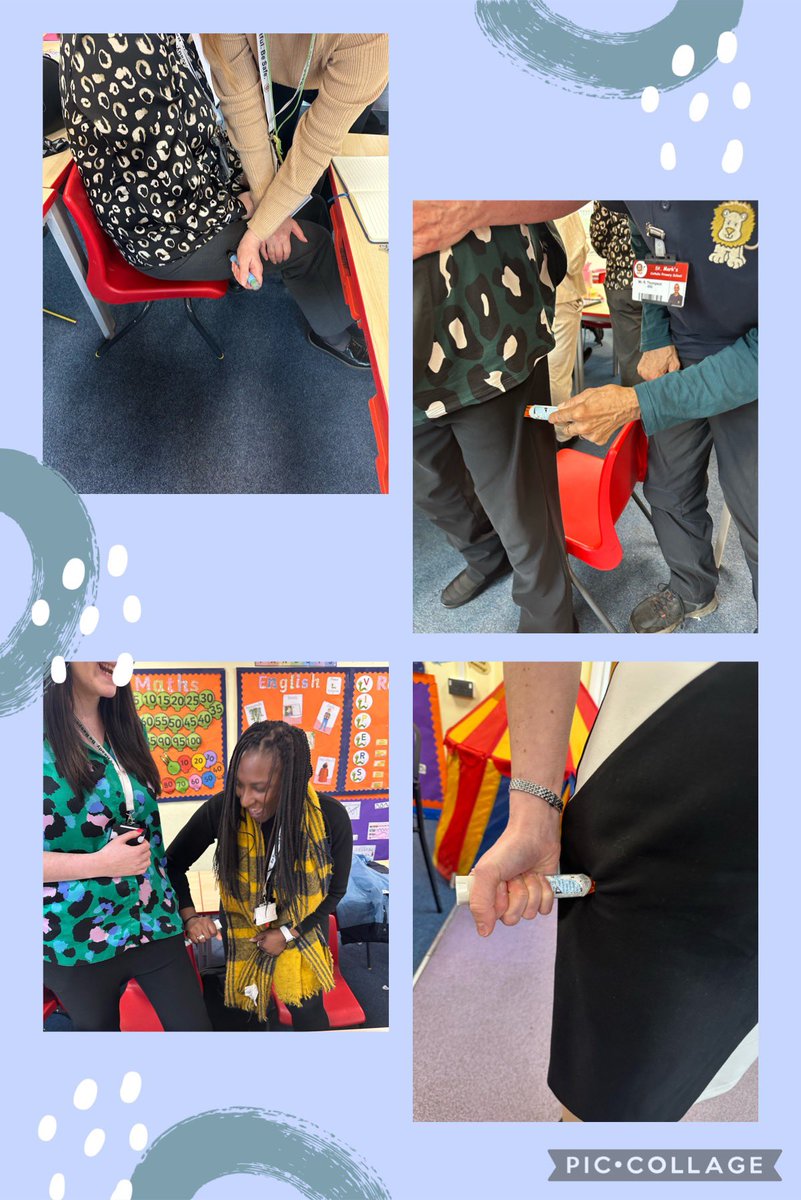 A huge thanks to our school nursing team for delivering our annual asthma and anaphylaxis training. Staff had a go at administering practice epi pens whilst refreshing their knowledge of allergens and how to support pupils in an emergency. #allergyaware #schoolnurseteam