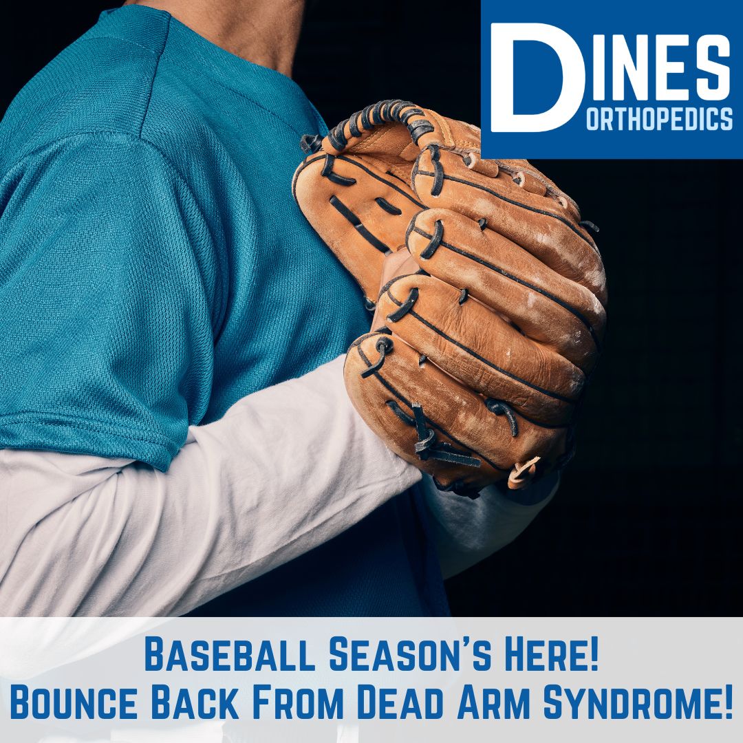 It's #BaseballSeason, and we're here to help you bounce back from #DeadArmSyndrome, a condition causing #ShoulderPain and decreased #throwing performance. At #DinesOrthopedics, we offer specialized treatment to restore strength and mobility. Learn more:

buff.ly/4aBkmHD