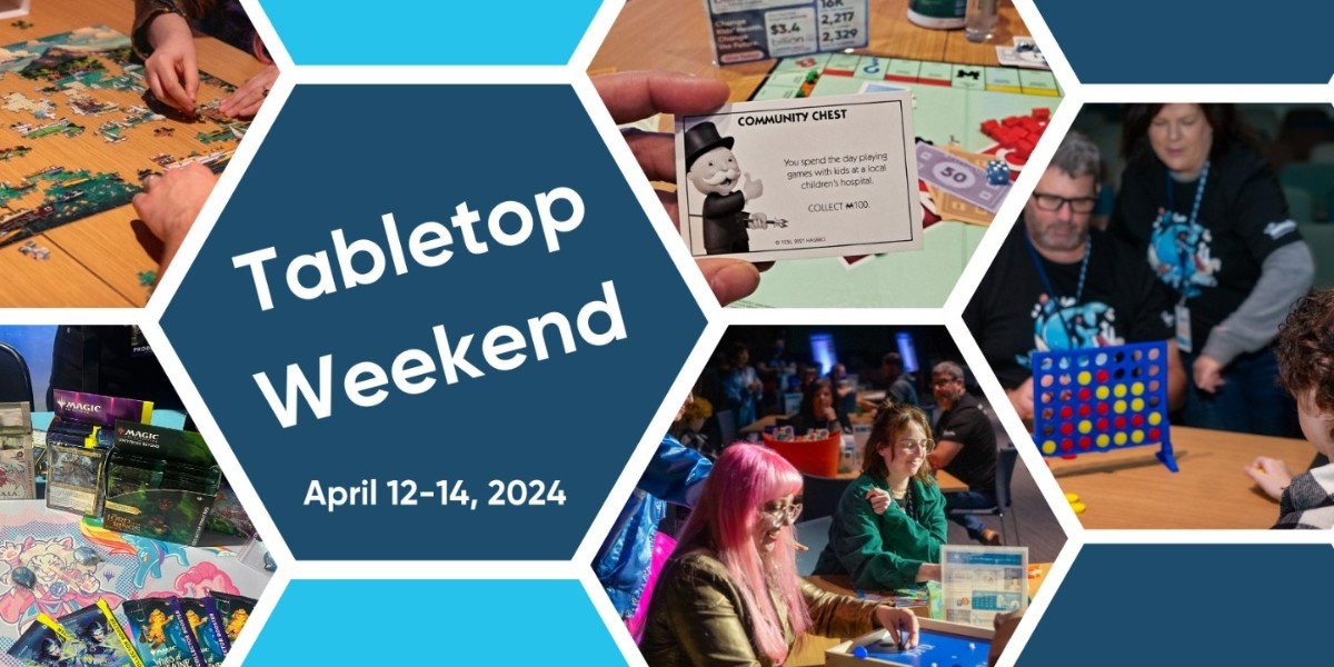 Get ready for Tabletop Weekend from April 12 to 14! From board games to epic adventures in Dungeons & Dragons – the possibilities are endless for hosting your tabletop fundraiser for @extralife4kids and supporting Seattle Children’s Greatest Needs Fund! ….childrensmiraclenetworkhospitals.org/extra-life-tab…