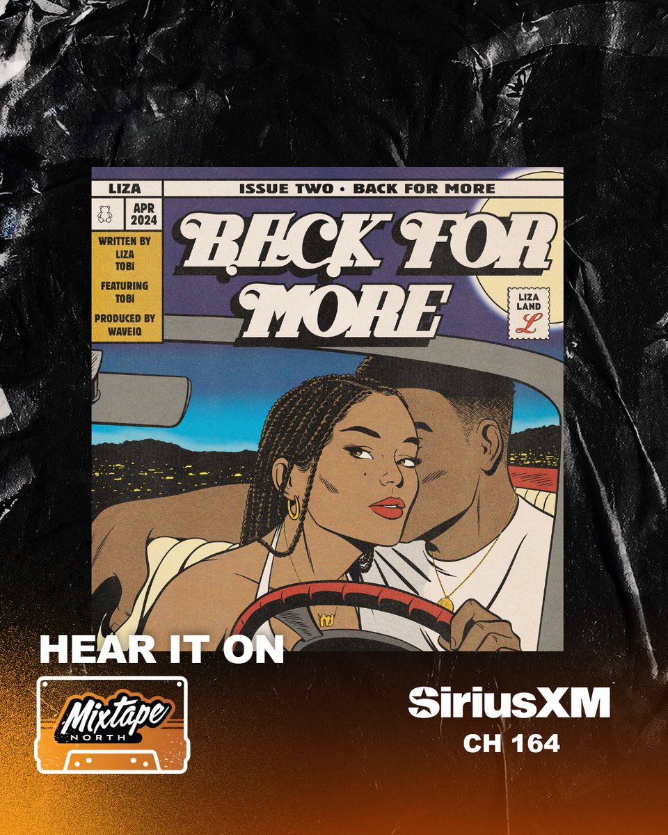 “Back For More” on @SIRIUSXM @siriusxmcanada rotation ❣️❣️❣️