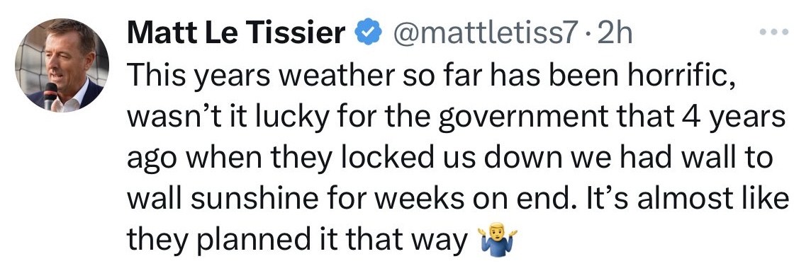 Danny Wallace tweet media