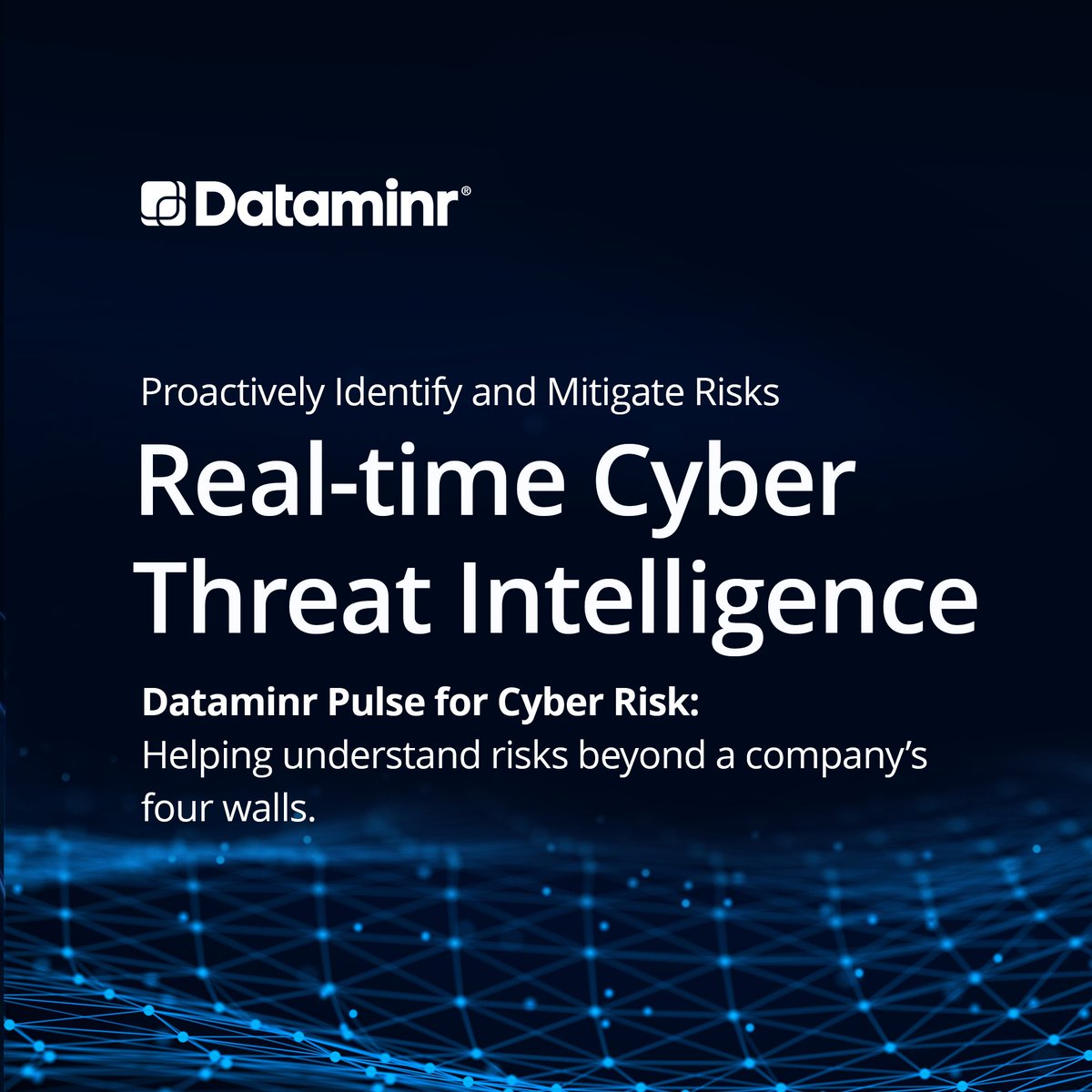 Threat actors and cyber criminals continue to target businesses & global enterprises. To combat this, Dataminr developed Pulse for Cyber Risk, offering real-time alerts and reliable threat intelligence for managing cyber risks effectively: ow.ly/G00a50R9nVS #Cybersecurity