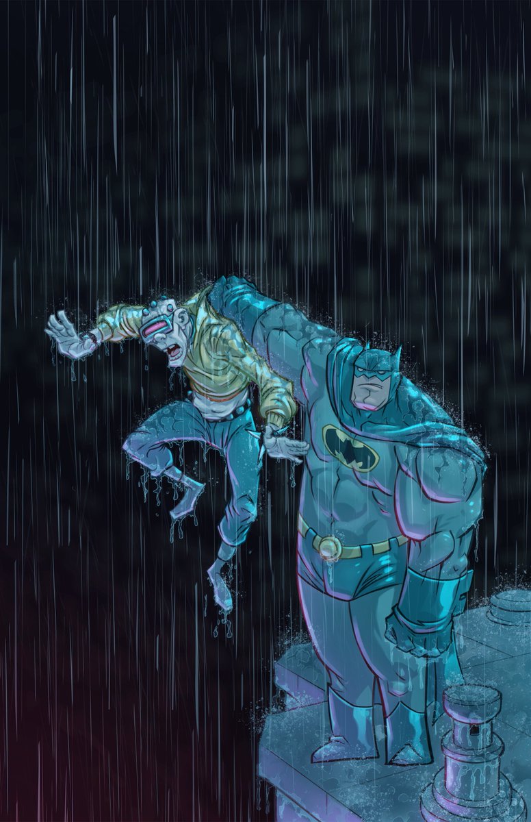 Batman vs Mutant #darkknightreturns #batman #dccomics