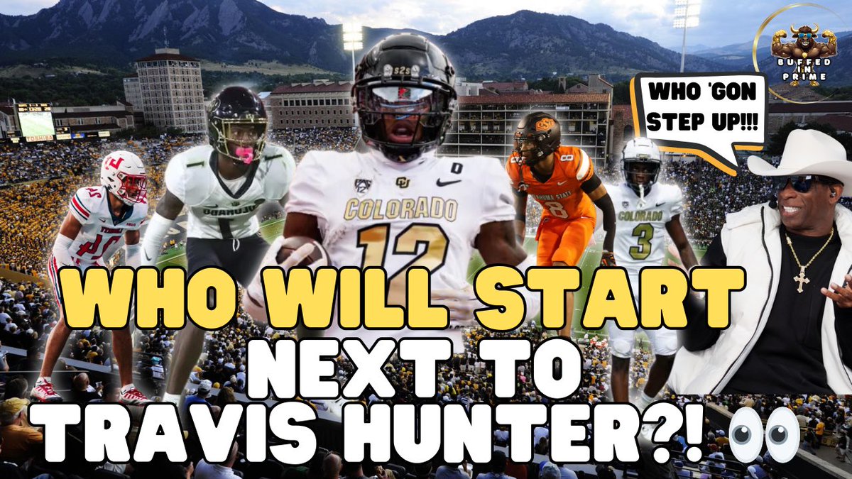 Who Will Be Cornerback #2 Starting Opposite Travis Hunter?!?
Video Drops in 1 Hour. 2PM ET! 
Like. Share. Comment. Subscribe