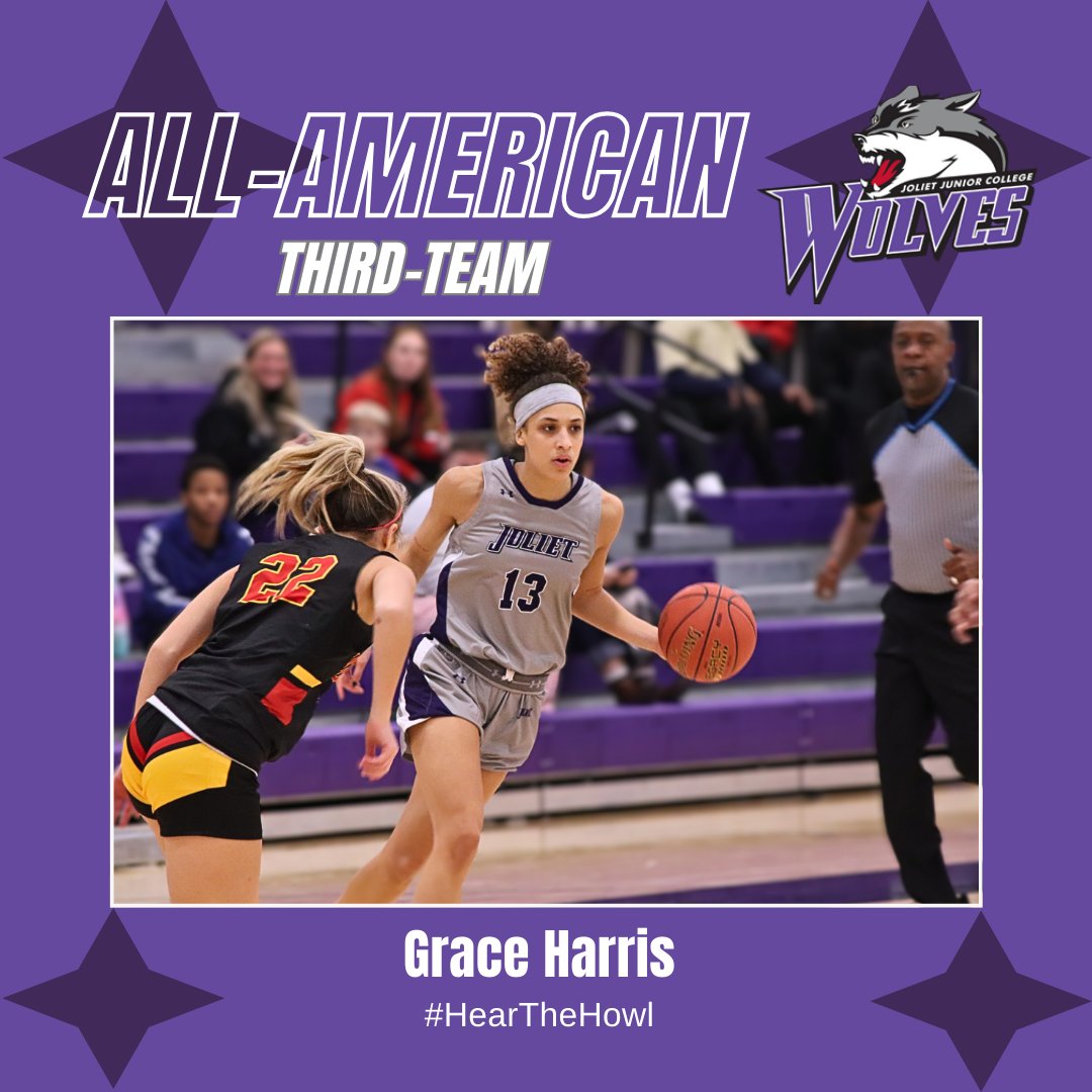 🏀 Grace Harris is now a TWO-TIME NJCAA Division III All-American 🏅#hearthehowl