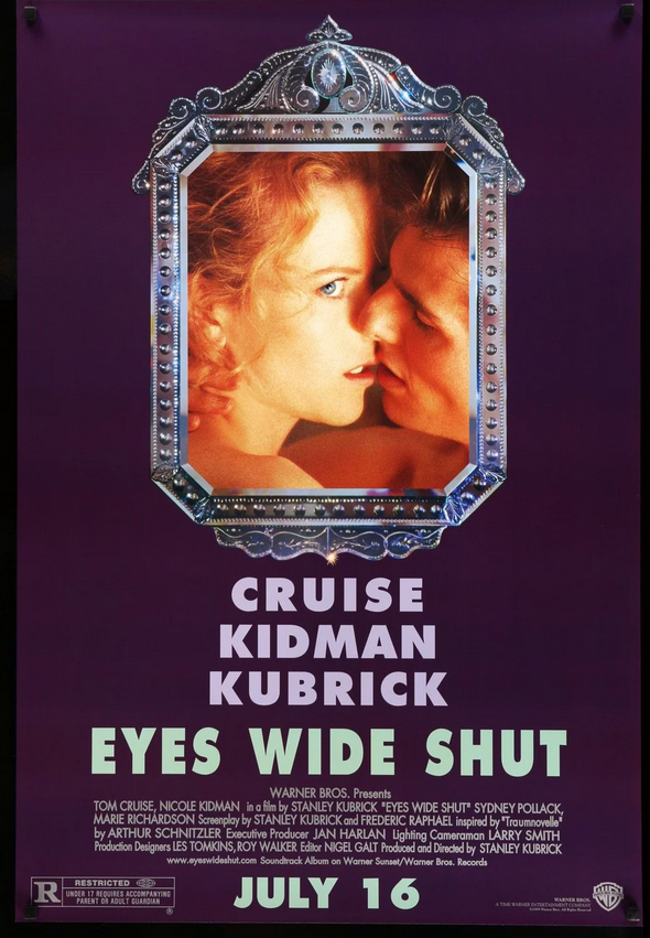 Eyes Wide Shut and The Blair Witch Project are the winners of my 1999 retrospective poll. I'll be revisiting these films this month and writing about them.