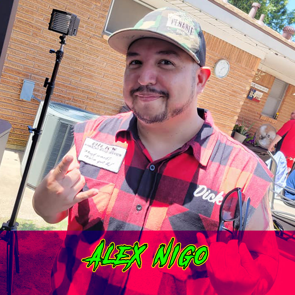 Cast Announcement #9! We're looking forward to working with Texas filmmaker/actor Alex Nigo.

Alex Nigo was born and raised in Dallas, Texas, where he developed a passion for Tejano music and horror films.

#Indiefilm #SupportIndieFilm #LatinoFilm