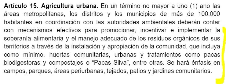 @e_duperly @elcolombiano Maestro, ya propusimos algo así en nuestra Ley de Ciudades Verdes que está en trámite en el Congreso (carvalho.com.co/ley-ciudades-v…). El artículo 15 dice lo siguiente: