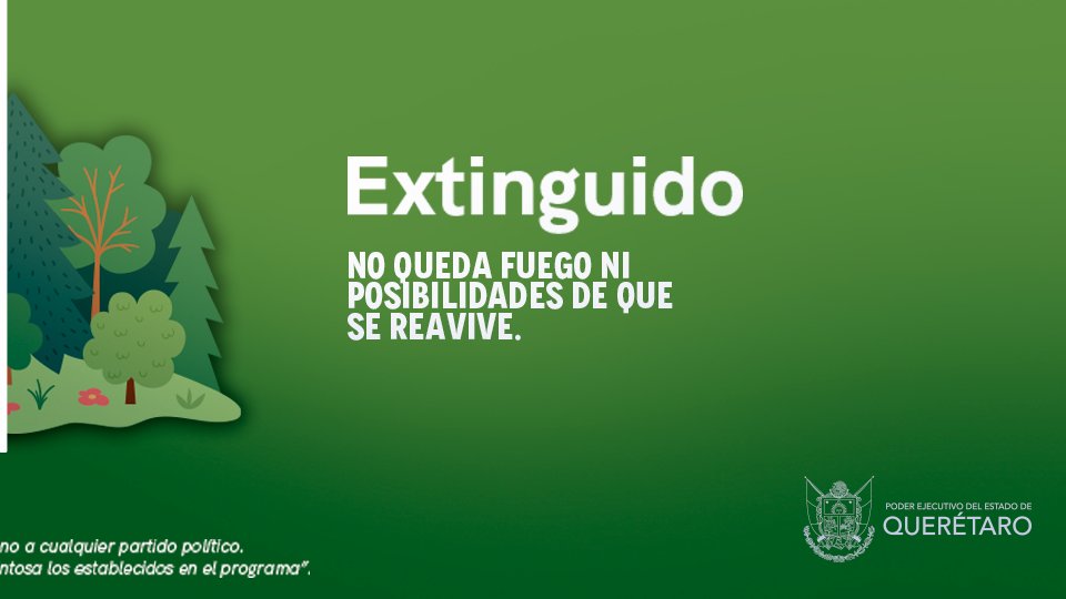 Cuidemos de los bosques y pastizales; un descuido puede causar daños irreparables. No tires colillas de cigarro ni vidrios, apaga las fogatas y recoge la basura. 🍃