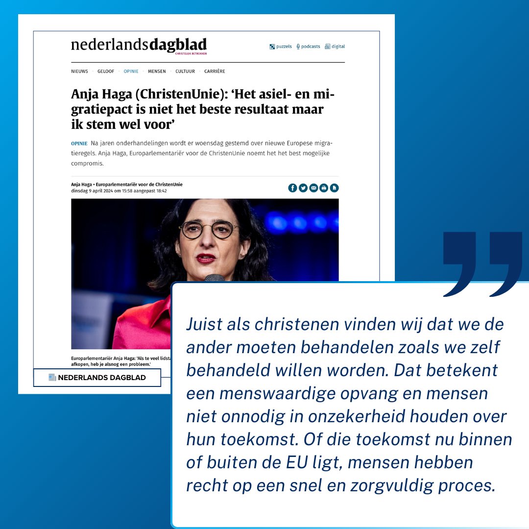 Lees de hele stemverklaring in het ND of kijk op onze website: europa.christenunie.nl/blog/2024/04/0…