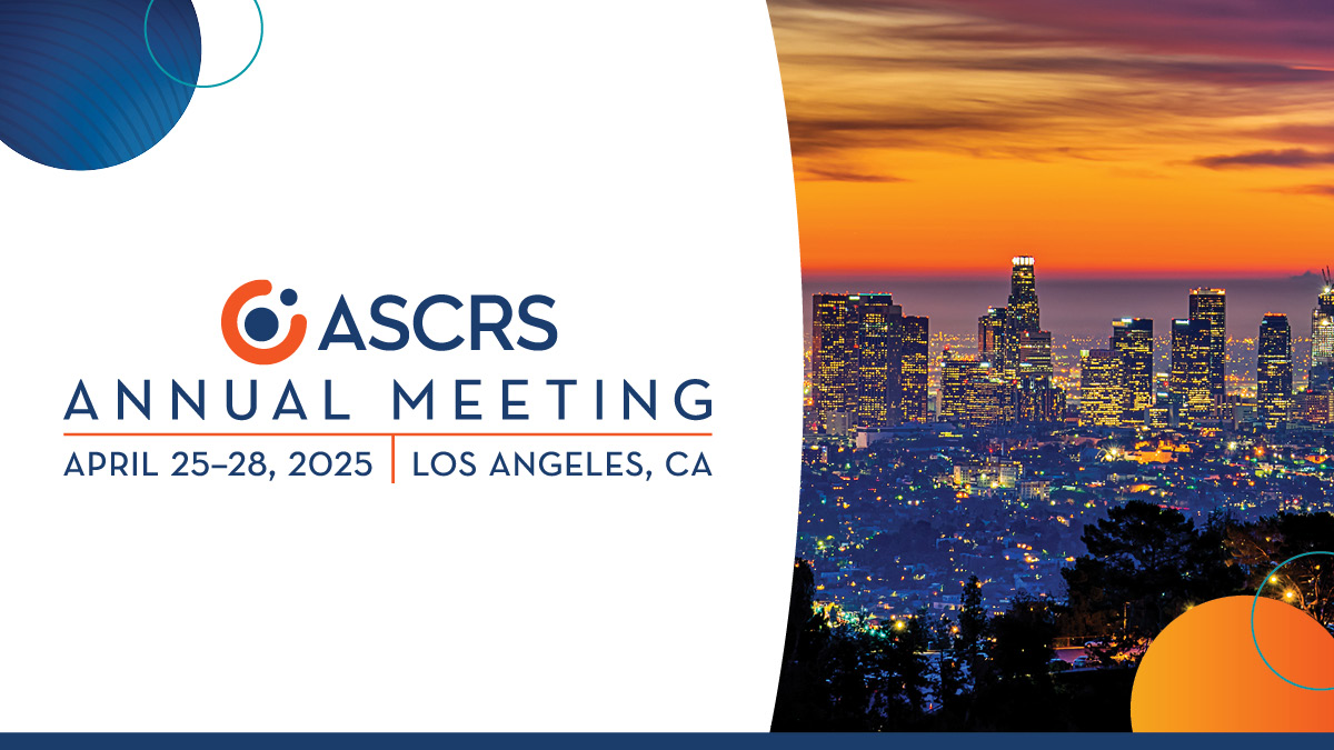 #ASCRS2024 was a success! We look forward to seeing you in Los Angeles, California, April 25–28 for #ASCRS2025 bit.ly/2SOY7LZ