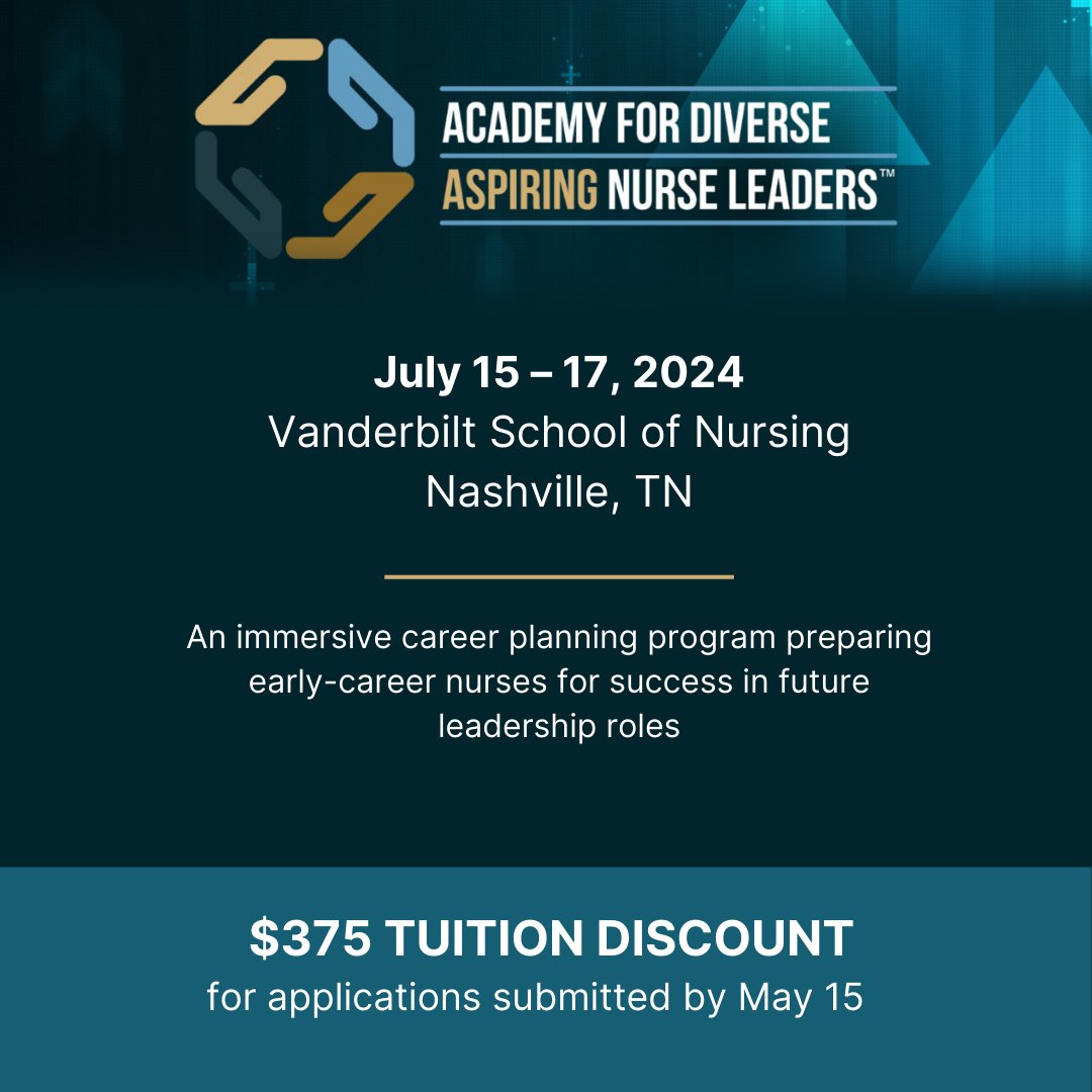 Are you a nurse with at least 3 years of experience who is eager to advance your career? Join us this July to learn from experienced leaders with diverse backgrounds in nursing and higher education to build your toolkit for leadership success. ow.ly/AoUP50R7RHT.