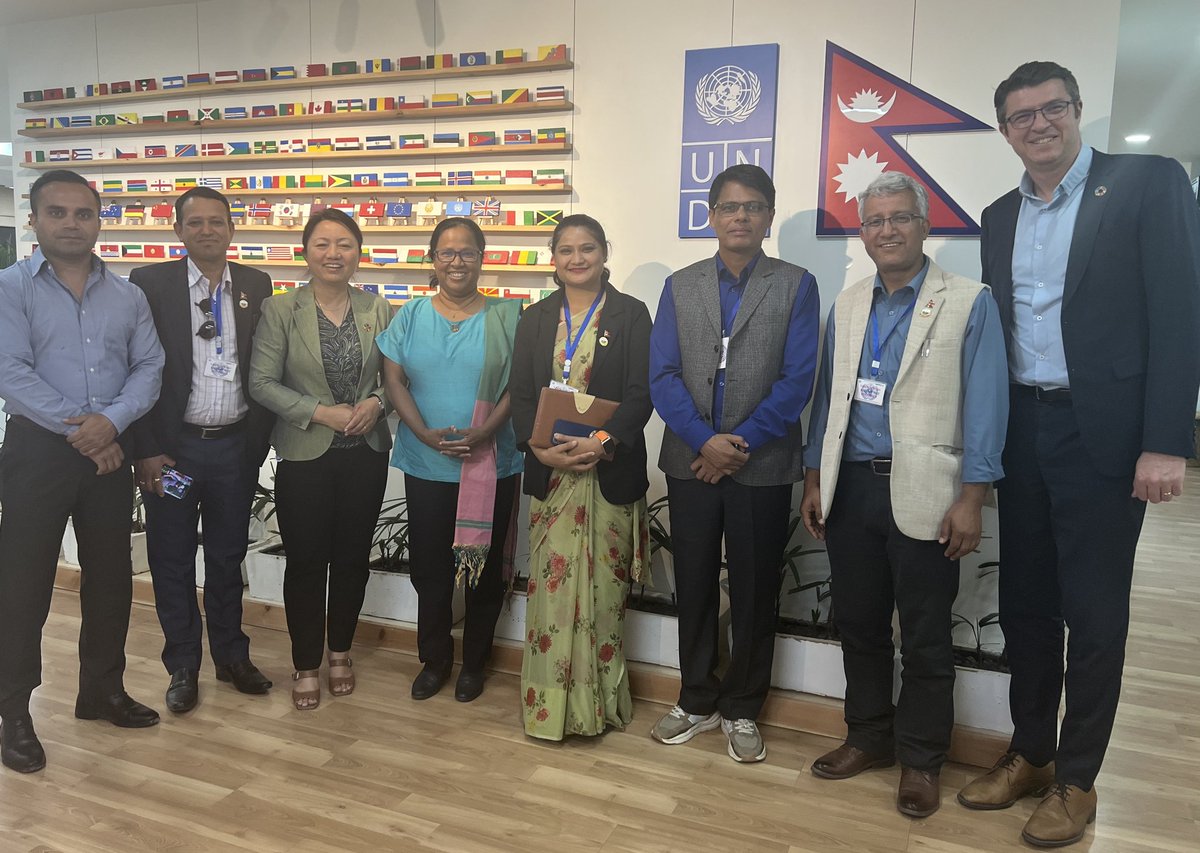 Thank you #Mayor #DeputyMayor and the team from Beni Municipality for visiting @UNDPNepal . Discussed  on ongoing programme and potential areas for future collaboration.
#strengtheningLGs
#EGovernance
#LNOB