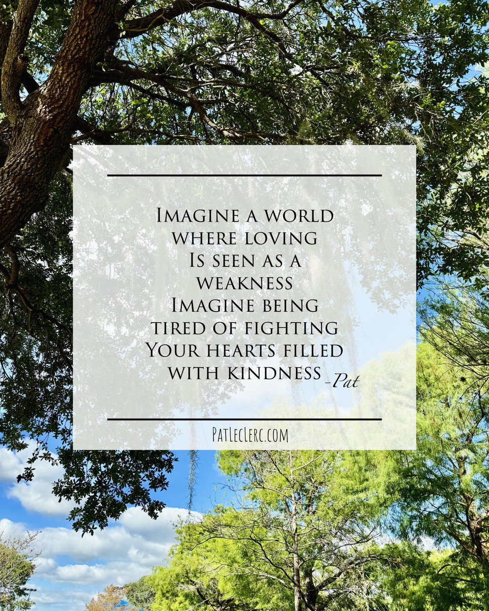 What do you imagine the future to be?
Excerpt from patleclerc.com
Art Changes Lives; patleclerc.com/book/
#enjoy #dream #love #change
#poetryofinstagram #poetsociety #publishing #authorsoftumbIr #author #awareness #poetry #beautiful #world #socialmedia #acceptance