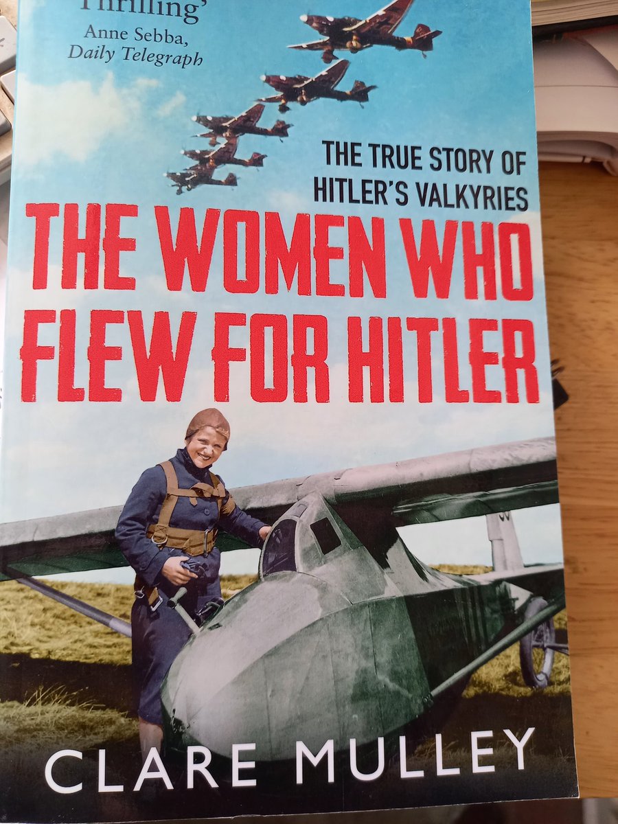 Book day @KettlebellYard @polecat_the 'The Women who flew for Hitler' @claremulley